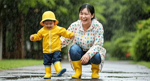 Menjaga Kesehatan Kulit Keluarga di Musim Hujan